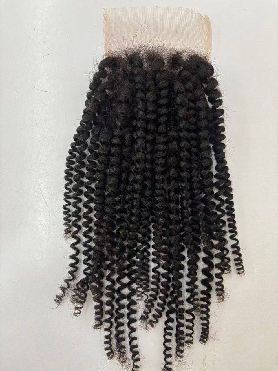 Sussy deep curl clip-in lace unit