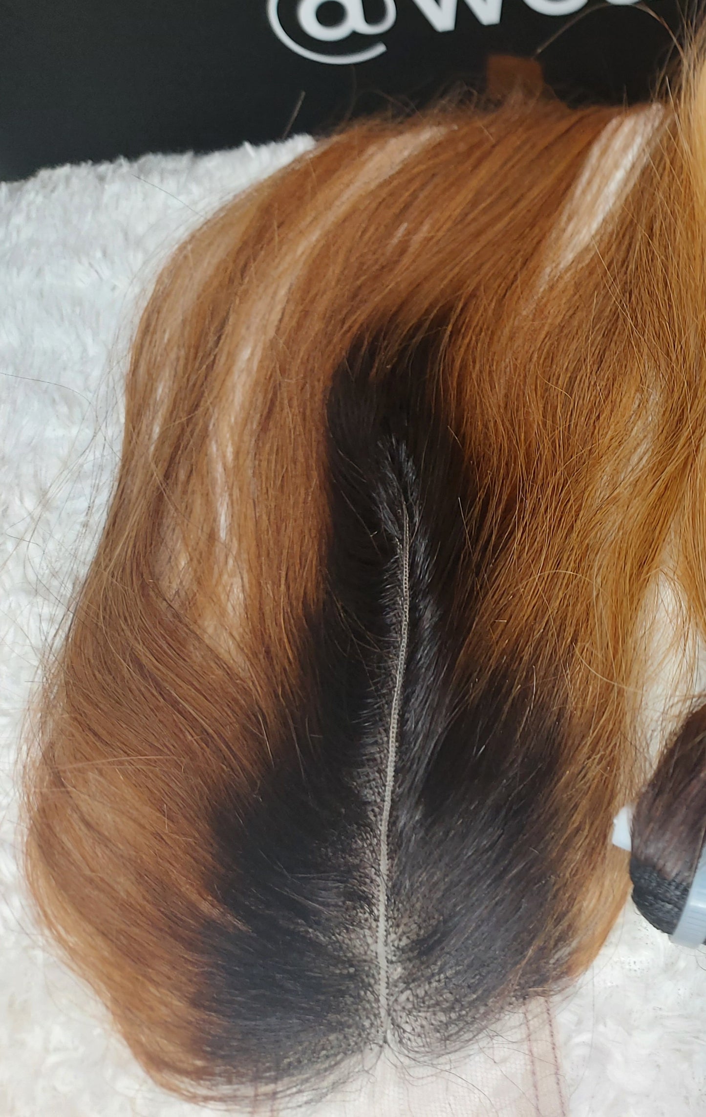 Brown on Tan lace unit