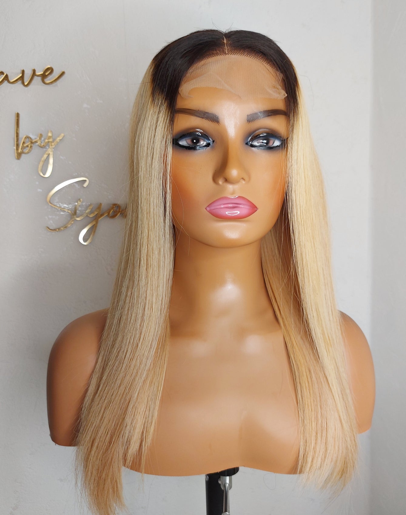 Ready to Ship: Virgin ombre natural Wig