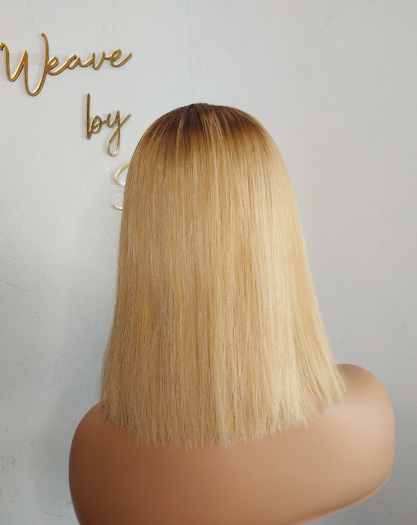 Ready to ship: Amy bob wig