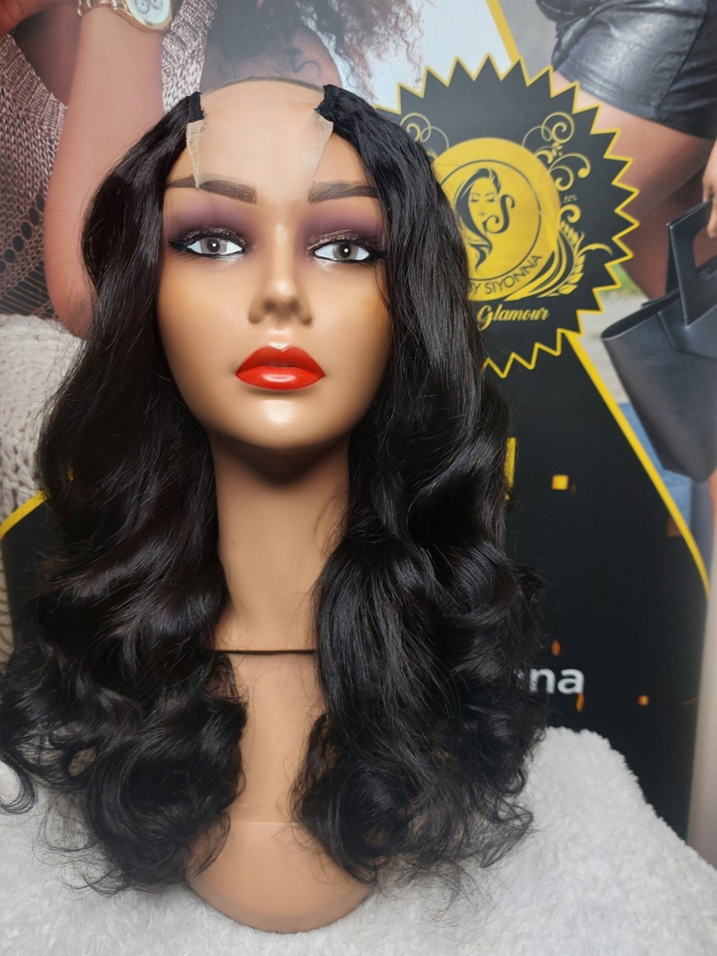 Ready to ship: Bodywave U part Human Hair wig