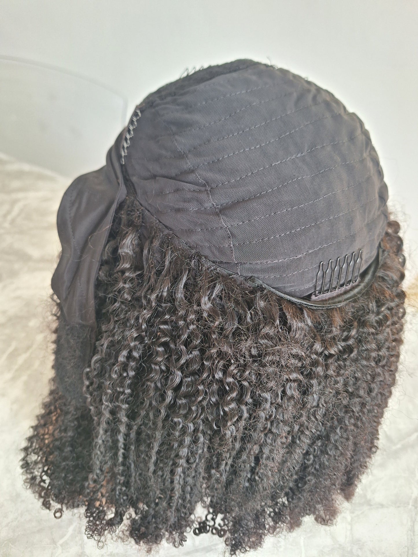 Ready to ship: Neya band wig Jet black