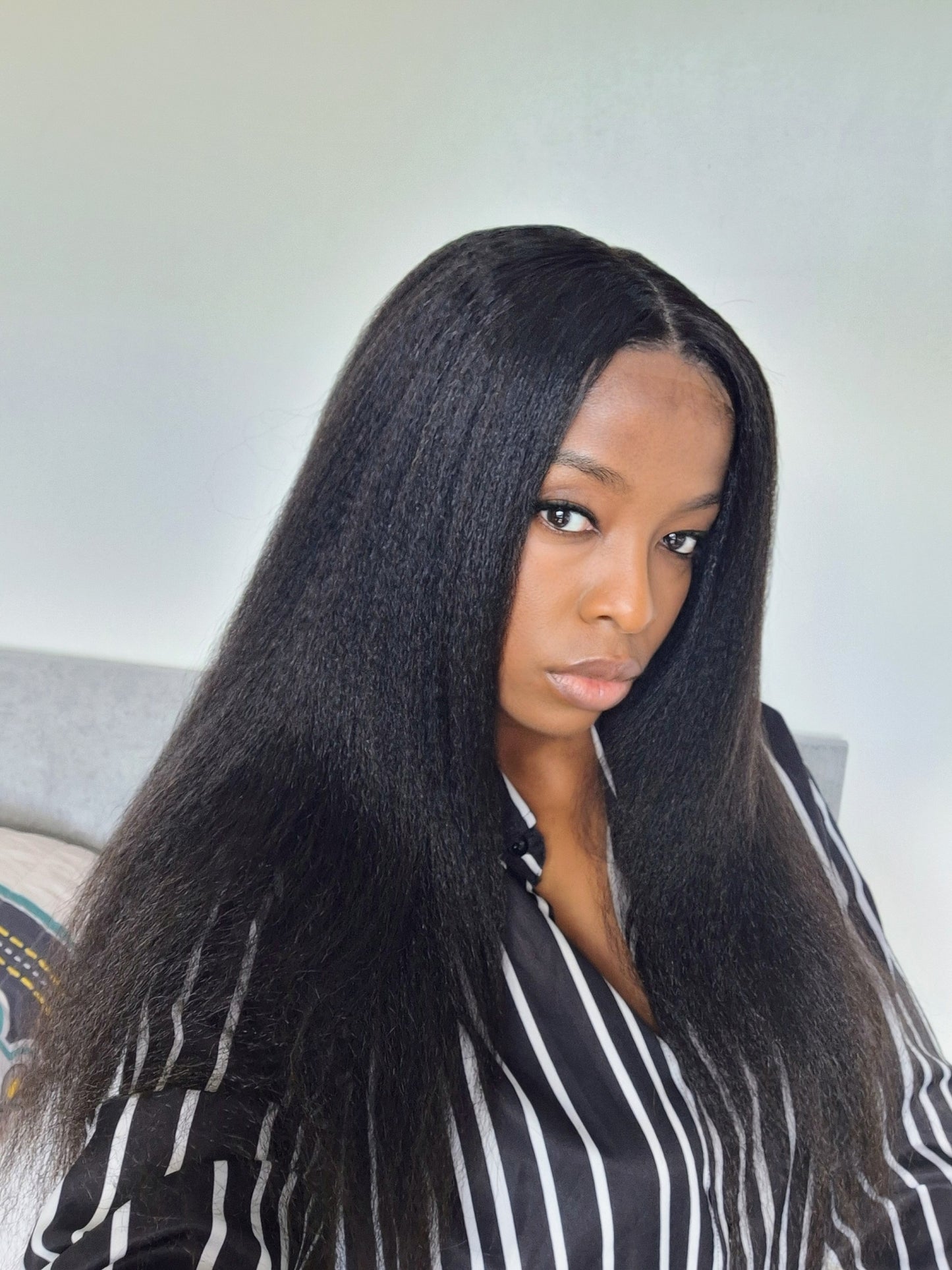 Kinky straigh clip-in set-Natural color