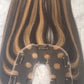 Straight U lace topper  - Donor Hair color 1B/28