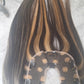 Straight U lace topper  - Donor Hair color 1B/28