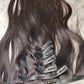 Straight clip-in set-Natural color