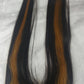Straight mini topper  - Donor Hair 1B/18