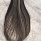 Bone straight clip ponytail - color 1b/28