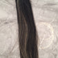 Bone straight clip ponytail - color 1b/28