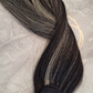Bone straight clip ponytail - color 1b/28