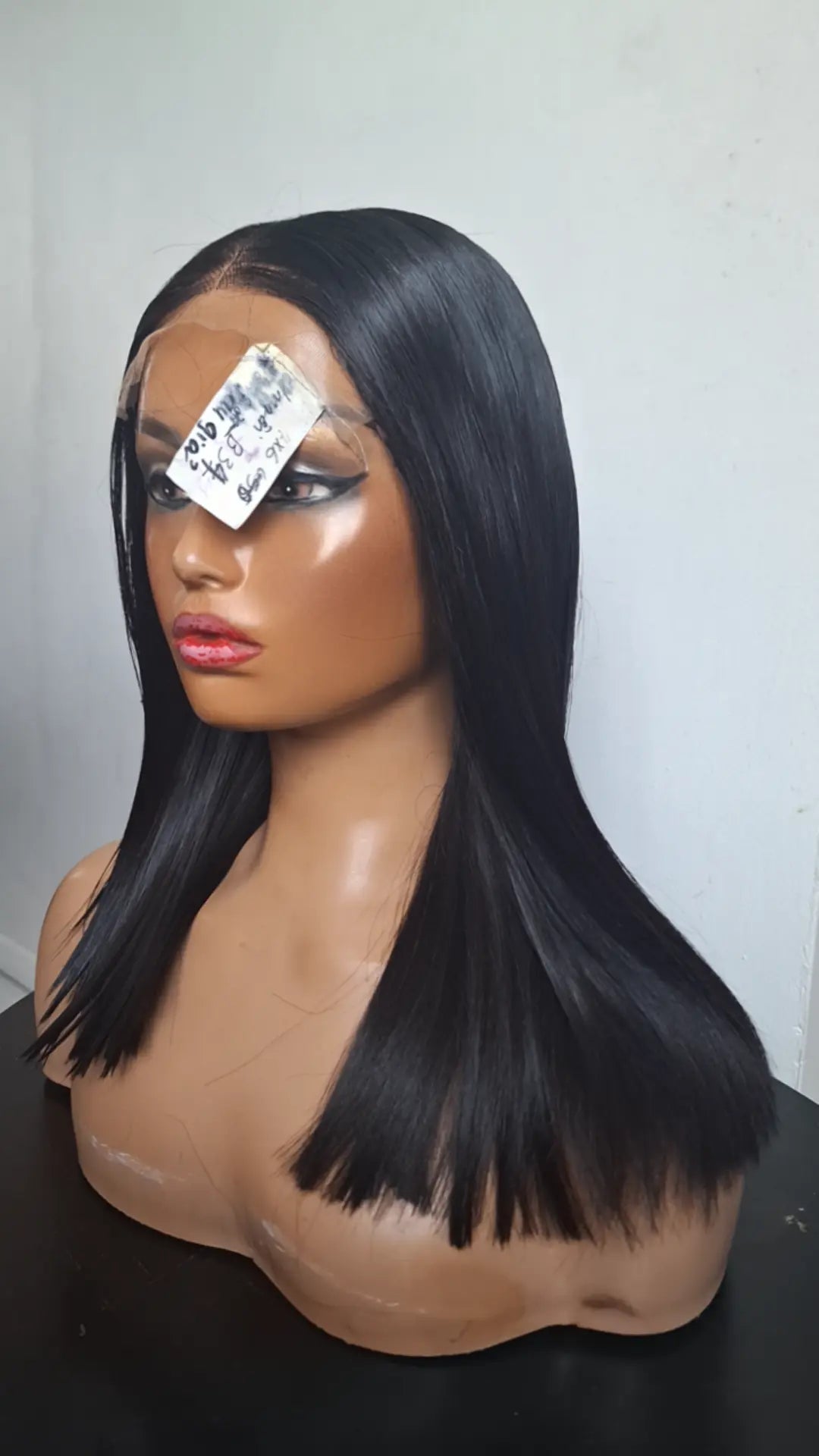 Ready to ship: Bone Straight Human hair Large Wig Cap