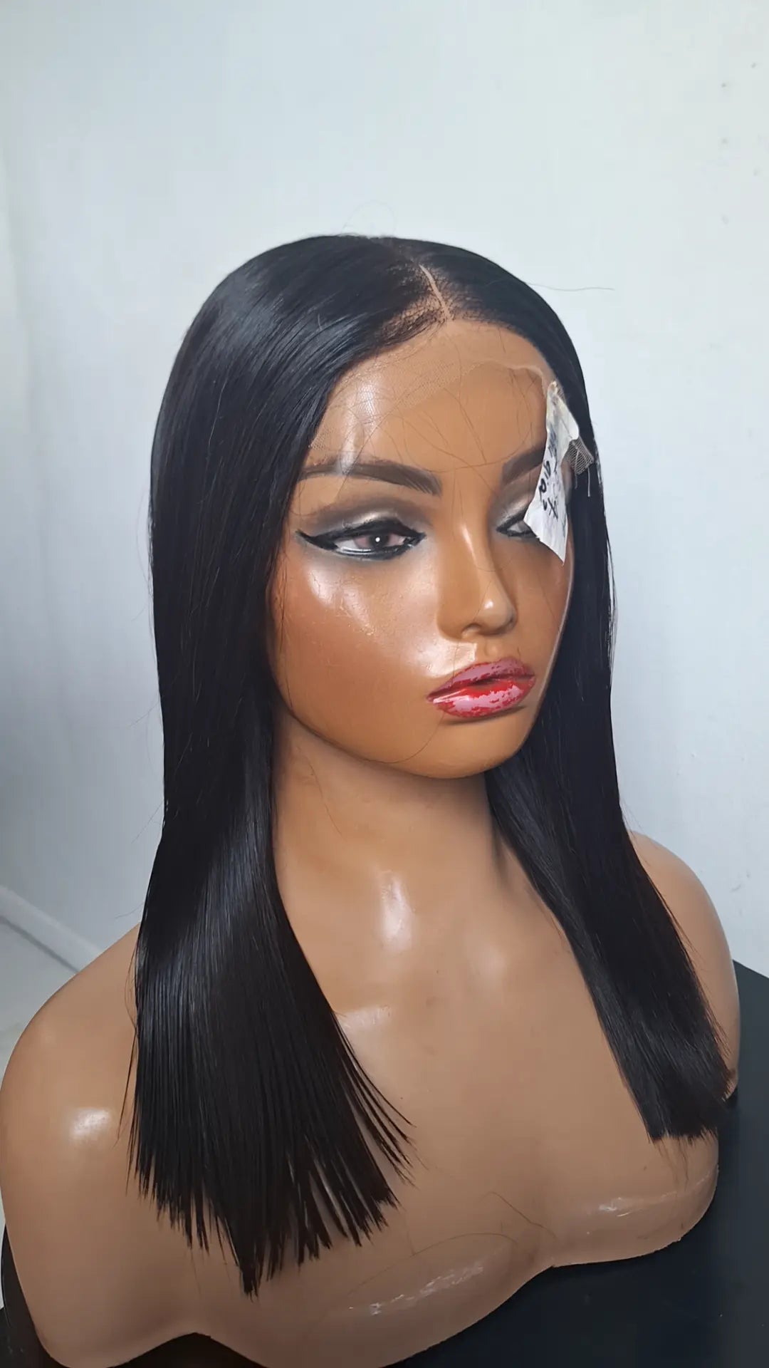 Ready to ship: Bone Straight Human hair Large Wig Cap