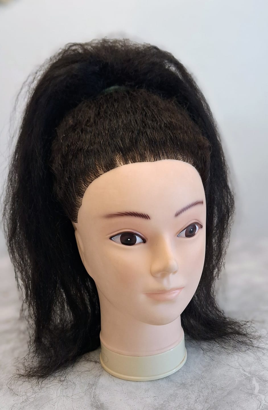 Kinky straight invisible clip in   - natural color 1b