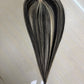 Straight side part topper  - Donor Hair color 1B/28