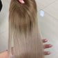 Balayage Ash blonde/ shadow root topper