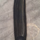 Bone straight clip ponytail - color 1b/28