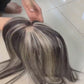 Straight Fringe topper  - Donor Hair color 1B/28