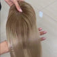 Balayage Ash blonde/ shadow root topper