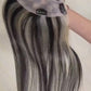 Straight side part topper  - Donor Hair color 1B/28