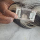 Straight mini topper  - Donor Hair 1B/18