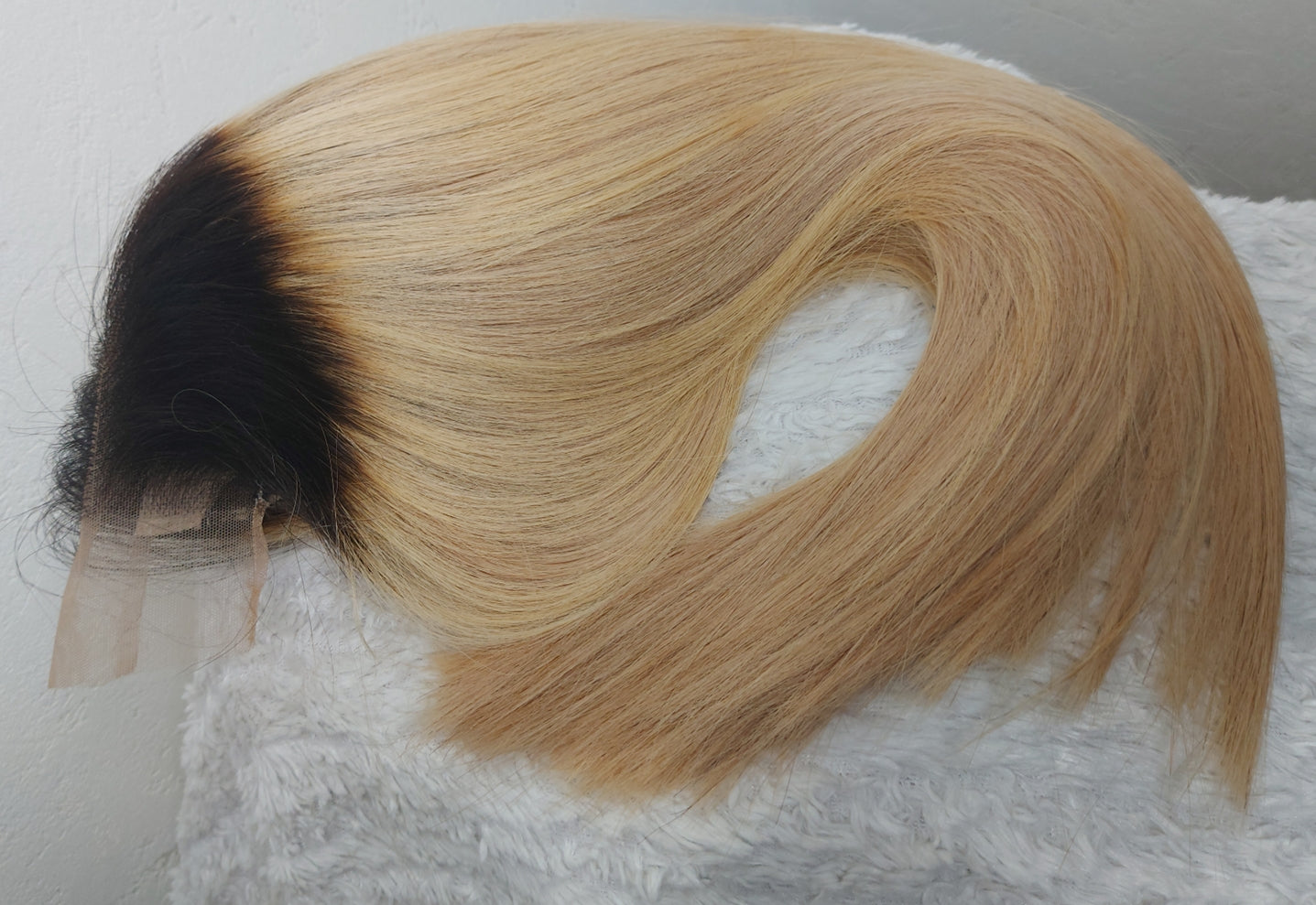 Ready to Ship: Virgin ombre natural Wig