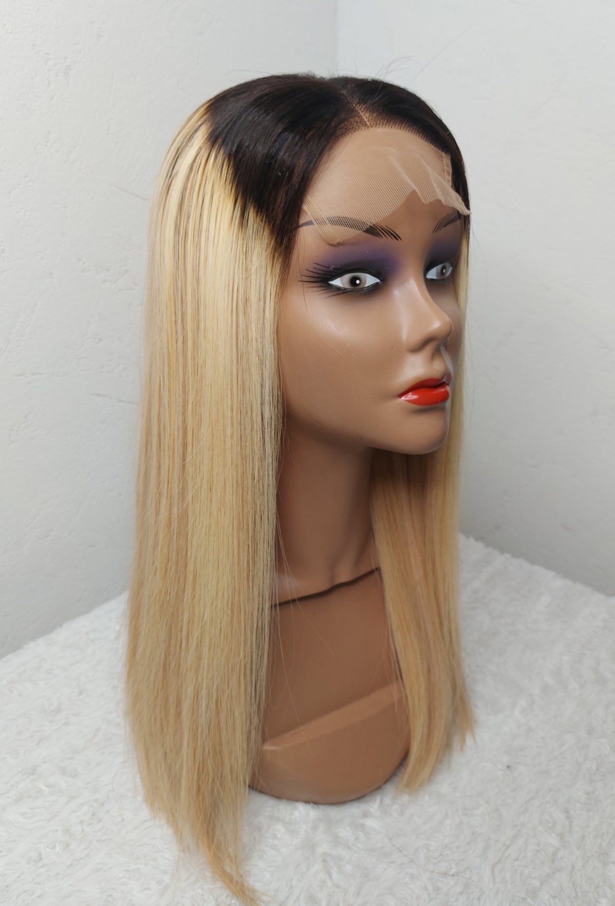 Ready to Ship: Virgin ombre natural Wig