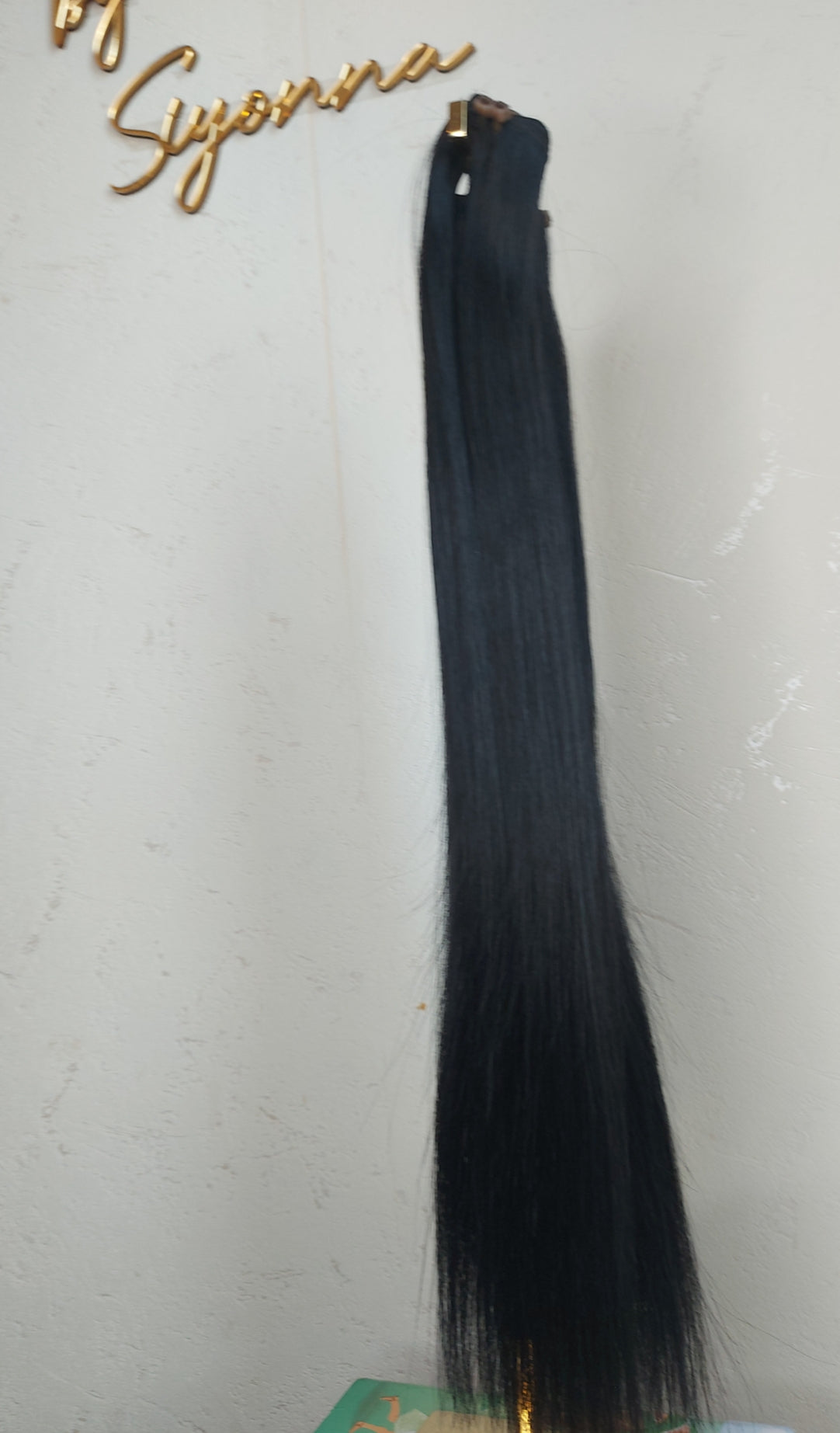 Ready to ship:Jet Black Bone Straight bundle - Donor hair